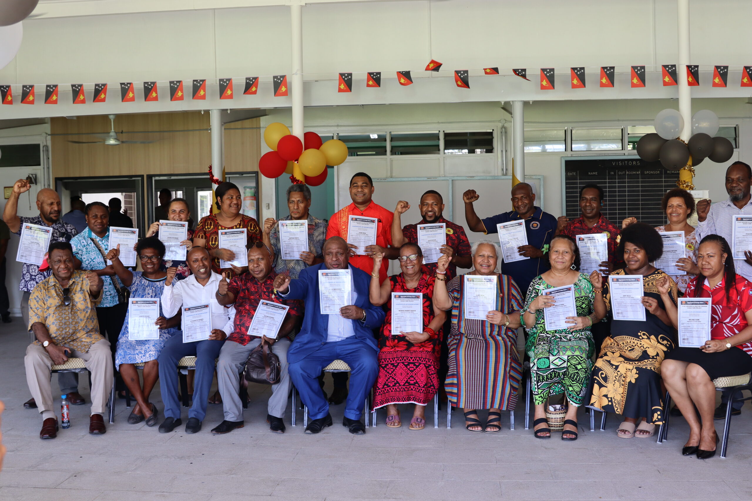 DFA ISSUES LAND TITLES TO DEDICATED STAFF FOR QUALITY AND AFFORDABLE HOUSING